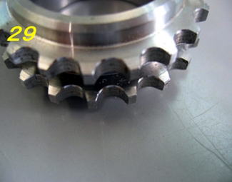 sprocket deburring