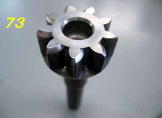 pinion gear deburring